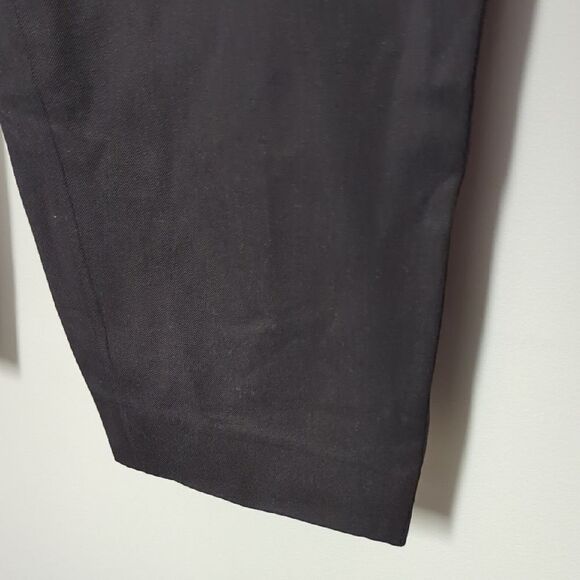 Banana Republic Black Dress Pants with Slim Fit and Cropped Length - Picture 3 of 9
